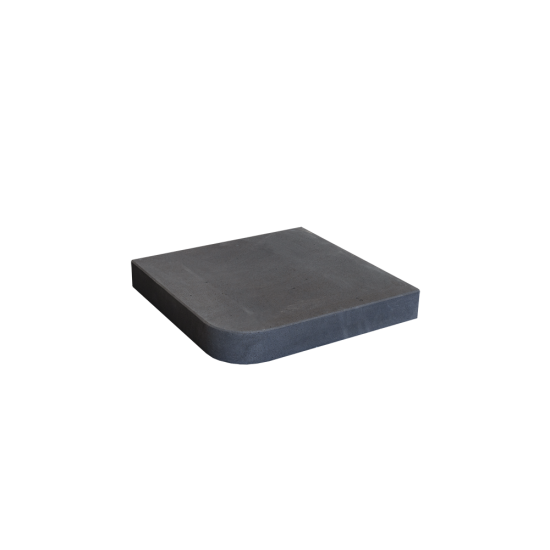 Bluestone Dropface External Corner Coping Paver - Honed 400 x 400mm