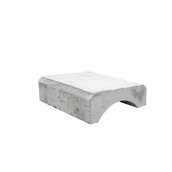 Concrete Crossing Block 425 x 500mm