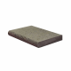 Concrete Bullnose Coping Paver - Honed 400 x 200mm Natural