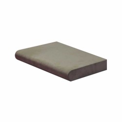 Concrete Bullnose Coping Paver - Smooth 600 x 300mm Coloured