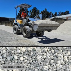 Awarua White Pebble 8-14mm - Scoop