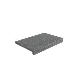 Granite Dropface Coping Paver - Flamed 600 x 400mm Grey