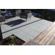 Granite Dropface Coping Paver - Flamed 600 x 400mm Grey