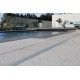 Granite Pencil Edge Coping Paver - Flamed 600 x 300mm White