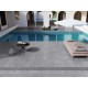 Porcelain Arris Edge Coping Paver - 600 x 300mm Platinum