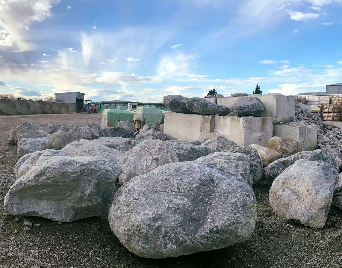 Boulders at Urban Paving